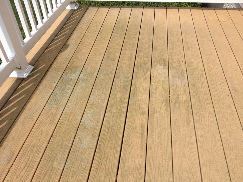 Hagerstown MD Composite Deck Cleaning