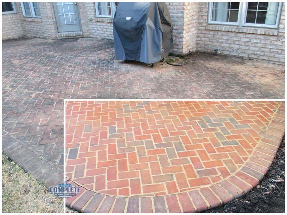 Pressure washing results from Complete Power Wash in Hagerstown, MD