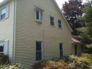 Pressure washing as part of spring cleaning in Hagerstown, MD