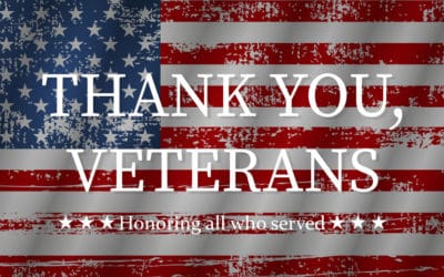 Thank You to Our Veterans on Veterans Day